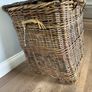 Antique textile mill basket Image 3