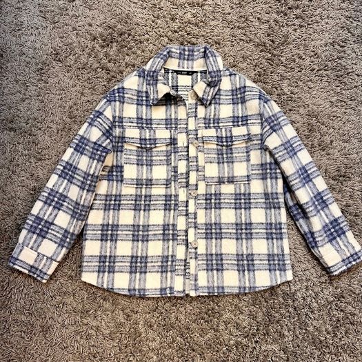Thick Blue Shacket