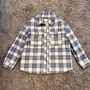 Thick Blue Shacket