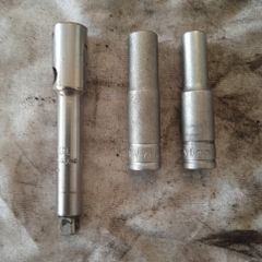 1/4 drive deep sockets and extension