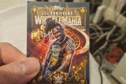 WWE WORLD 2026 Je'Von Evans 96 of 399 Topps Wrestlemania 42 Exclusive Card