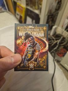 WWE WORLD 2026 Je'Von Evans 96 of 399 Topps Wrestlemania 42 Exclusive Card