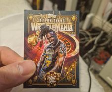 WWE WORLD 2026 Je'Von Evans 96 of 399 Topps Wrestlemania 42 Exclusive Card
