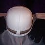 Vintage Corker motorcycle helmet. Image 7