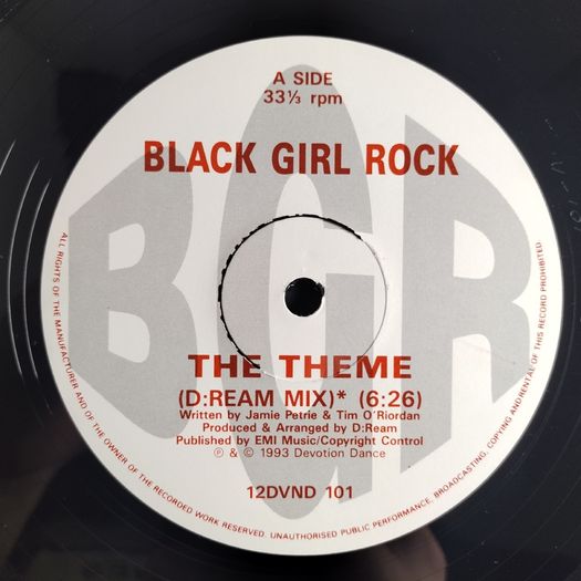 Black Girl Rock - The Theme - Devotion Dance Records - QUALITY 90s OLDSCHOOL Piano HOUSE Banger!