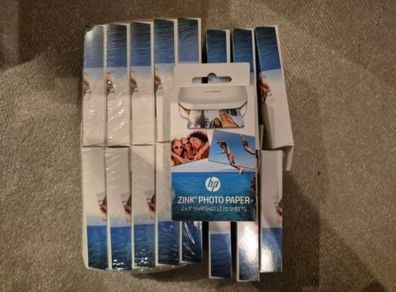 HP Zink photo paper