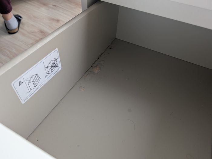 Bedside locker, malm ikea