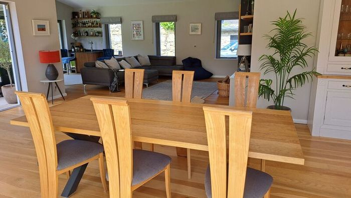 Solid wood dining chairs