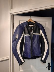 New motorbike Richa leather jacket heavy fully protective