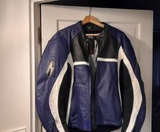 New motorbike Richa leather jacket heavy fully protective