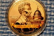 The Last U.S. One Cent Commemorative Coin - 2025, new.