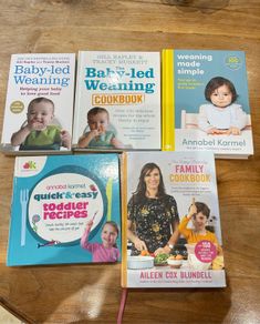 Baby weaning books