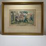 Georgian Satirical Etching, (Wetting an Irish Commission) Jones & Co., London, circa.1820 Image 2
