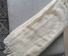 Brand new off white Ikea throw