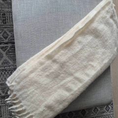 Brand new off white Ikea throw