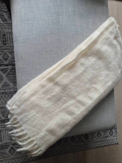 Brand new off white Ikea throw