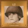 U2 - The Best of 1980-1990 (Scarce 1998) Italy official promotional heavy-duty card in-store display Image 2