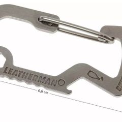 Leatherman carabiner - with bottle opener & spanner