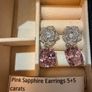 Chanel-inspired earrings presented in an elegant Chanel-style jewellery box Image 7