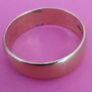 "Wedding Band" GOLD  ring 18ct 750 4.5g Image 4