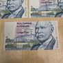 Selection Of Irish C Series Douglas Hyde 50 Pound Notes Image 4