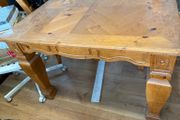 solid wood table &amp; 6 chairs