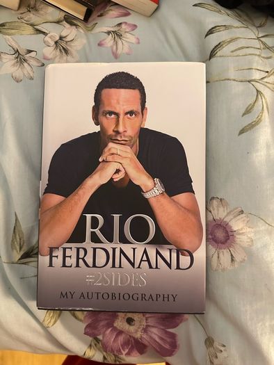 Football Book - #2Sides By Rio Ferdinand for Sale