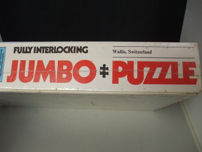 SALE!  JUMBO - Vintage Puzzle - Wallis Switzerland - 520 Pieces
