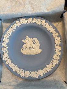 Wedgwood Blue & White Trinket Dish