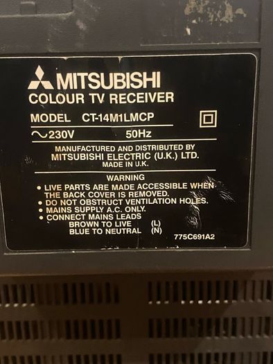 Mitsubishi CRT TV