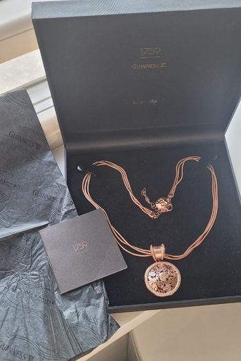 Newbridge x Guinness 2015 Limited Edition Rose Gold Necklace