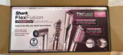 Shark FlexFusion Straight 5-in-1 Air Styler & Dryer & Ceramic Straightener with Case
