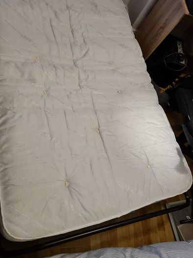 Foldable Double Bed with Mattress