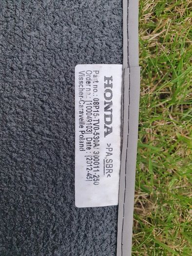 Honda civic oem rear mats