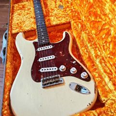 Fender Custom Shop 1960 Stratocaster Vintage White Relic (Delivery available)