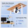 Electric Standing Desk, 100 x 60 cm Height Adjustable Sit Stand Desk Image 6