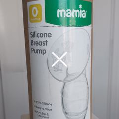 Silicone breast pump