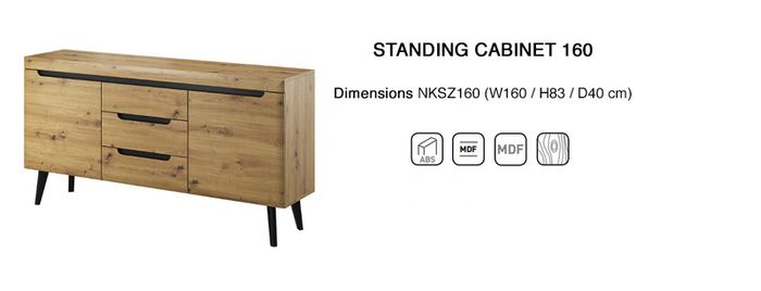 TV Storage Combination NORArtesan Room Furniture