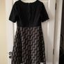 Studio 8 Black Zig Zag Dress Image 3