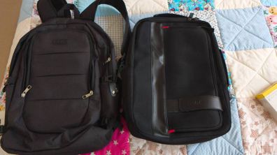 Two backpacks
