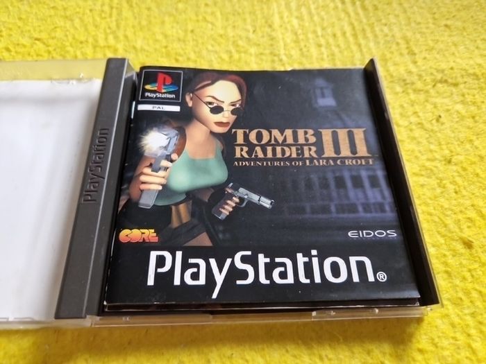 Tomb Raider III 3 PlayStation1 Ps1 PlayStation2 Ps2 games Original
