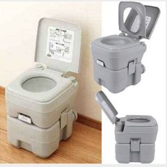 20L Portable Flush Outdoor Toilet for Camping Caravan Mobile