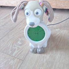 ZAZU Davy The Dog Clock - Sleep Trainer Clock & Nightlight for Kids