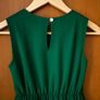 Emerald Green Maxi Gown Dress M Debs Wedding Christmas Party Image 4