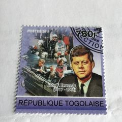 Rare postage stamp - John Fitzgerald Kennedy