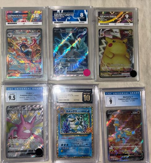 Pokemon Cards Graded / Slabs Psa Bgs Cgc Ace