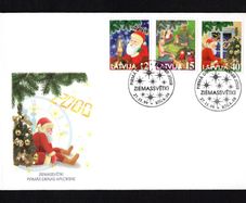 1999 Latvia Christmas Commemorative Stamps First Day Cover (FDC)