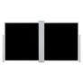 Retractable Side Awning Black 120x600 cm Image 4