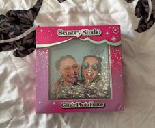 Glitter photo frame