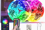 LED Strip Lights for Bedroom, Smart Wireless RGB Light Strips with App Control